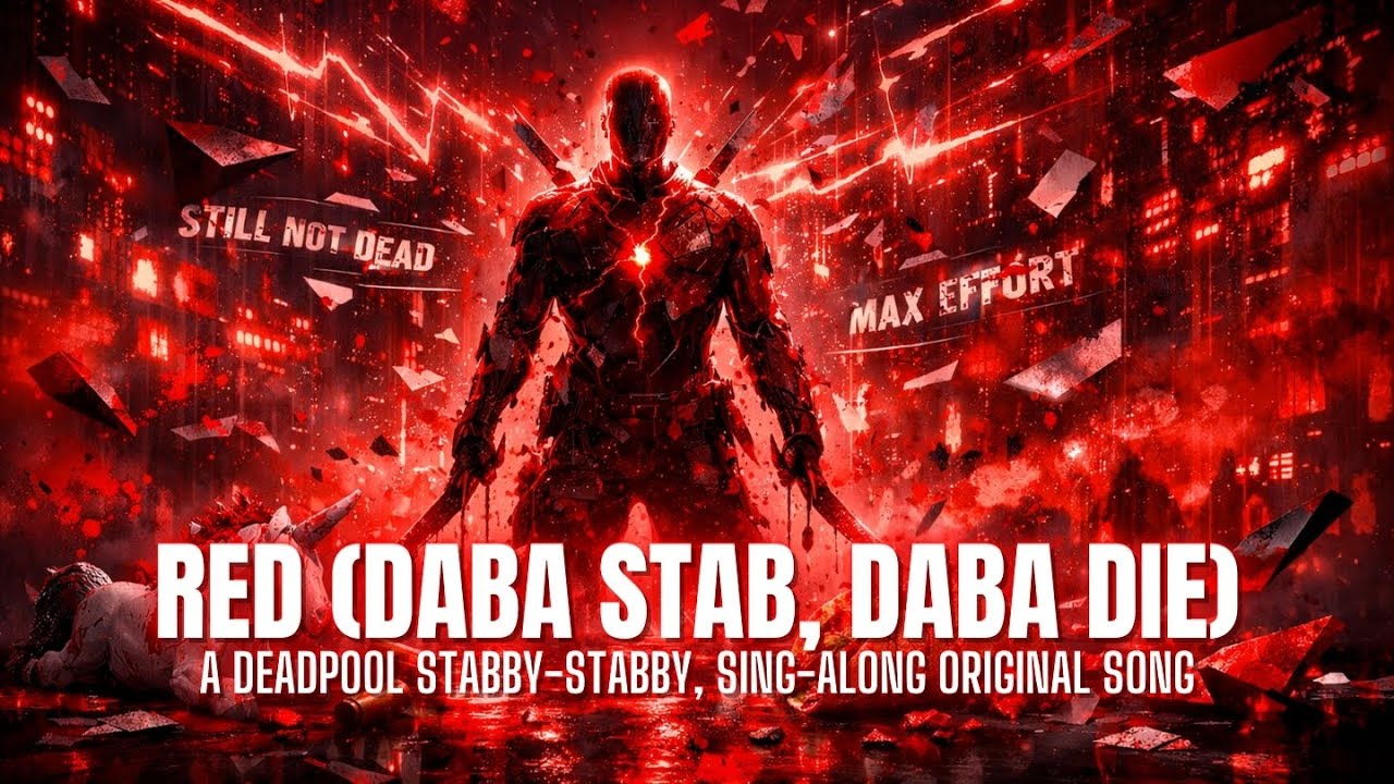 RED (Da Ba Stab, Da Ba Die) &ndash; Deadpool | Original Song