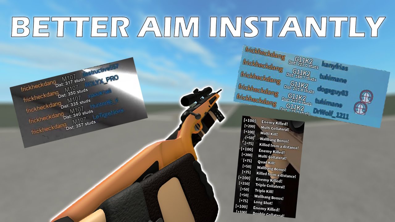 How to Get GOOD AIM In Phantom Forces! Best Beginner Guide 2024! | Roblox Phantom Forces