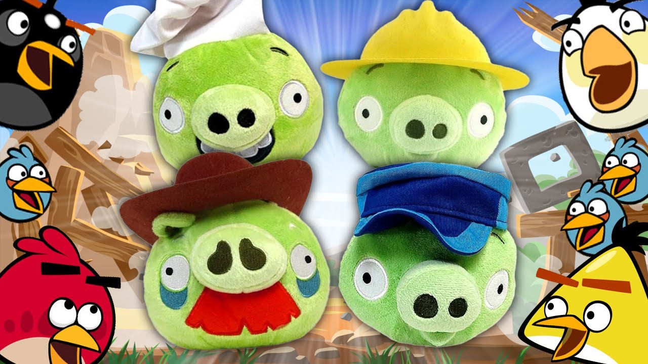 New Angry Birds Plush Toys (Remastered)