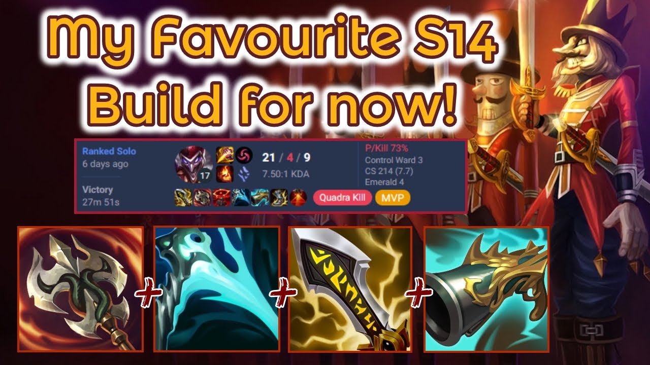 Hydra Crit Season 14 Shaco Build - Emerald Ranked [League of Legends] Full Gameplay - Infernal Shaco