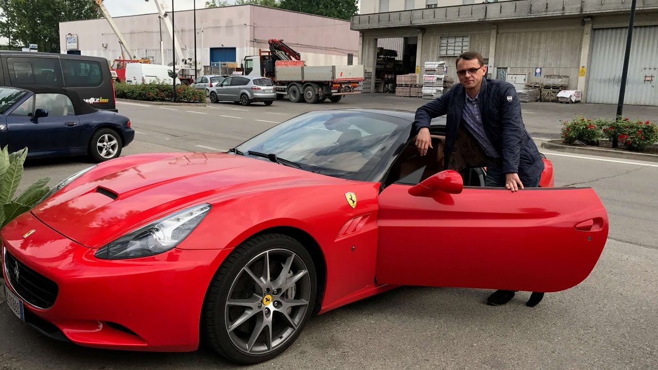 Ferrari California (Феррари Калифорния) тест драйв: Италия Маранелло 2017