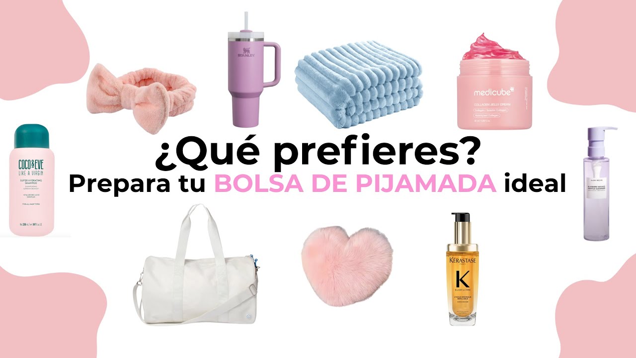 Prepara tu BOLSA DE PIJAMADA ideal | ¿Qué prefieres? | THIS or THAT 👜🤍