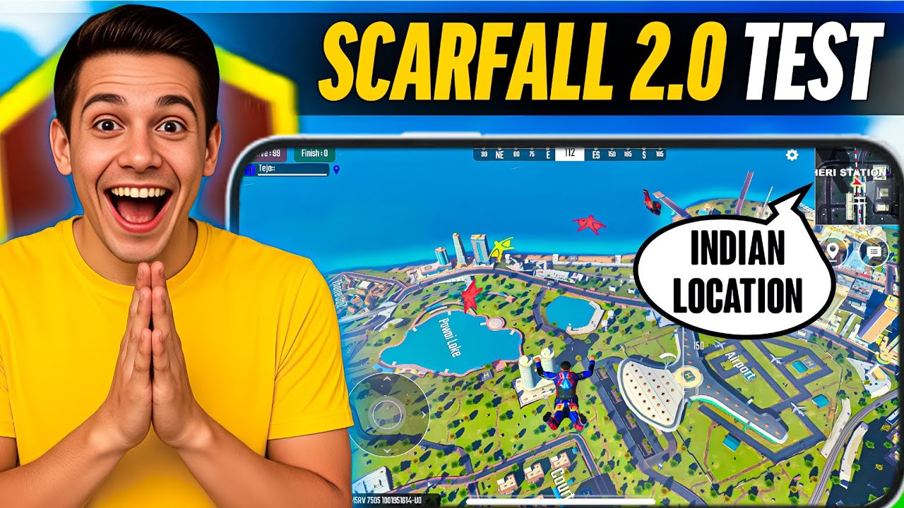 I Tried Scarfall 2.0 Game 😲 Indian Free Fire OR Indian Pubg ? 😈 Nalla Free Fire