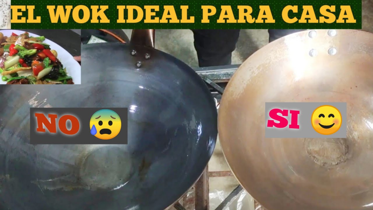 QUE  WOK COMPRAR/ EL MEJOR WOK  O (Sartén) PARA TENER EN CASA 🏠/ EL SECRETO PARA UN BUEN (CHIFA)💯