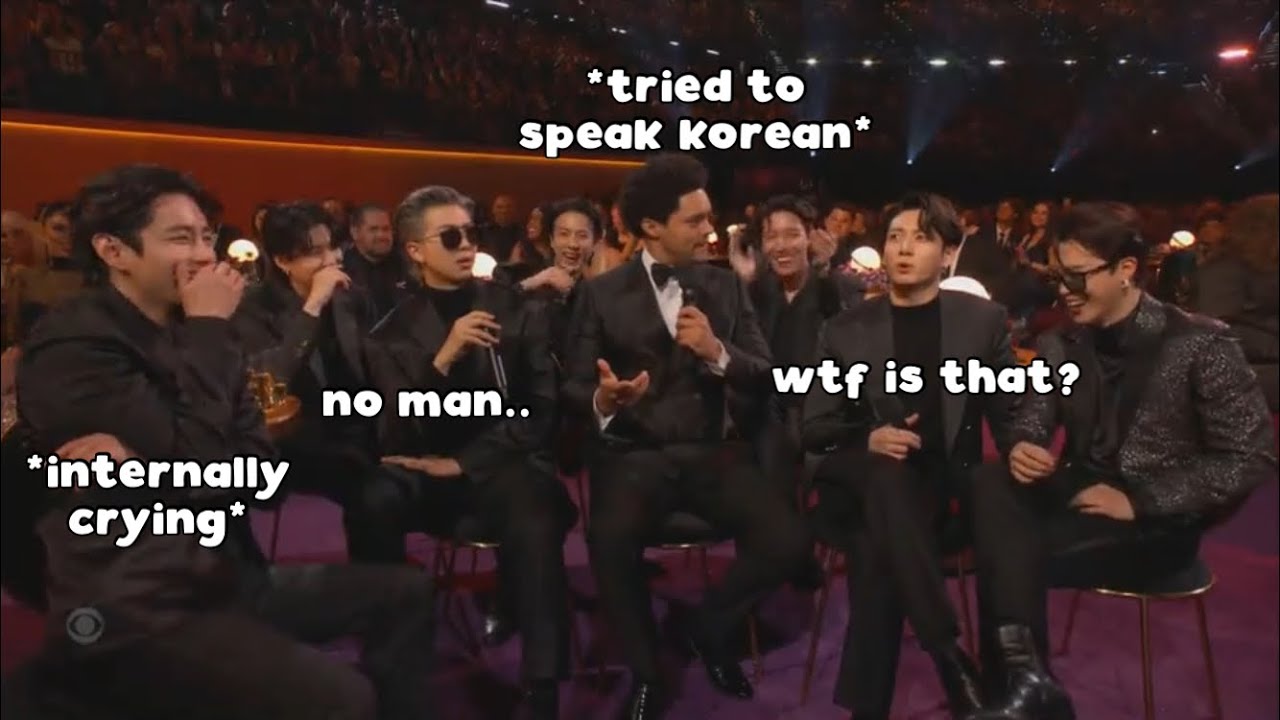 bts interviews that are emotional damage