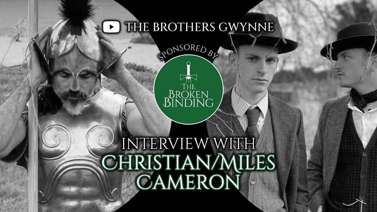 Author Interview: MILES/CHRISTIAN CAMERON talks RE-ENACTMENT, ARTIFACT SPACE and PASTRIES🛡