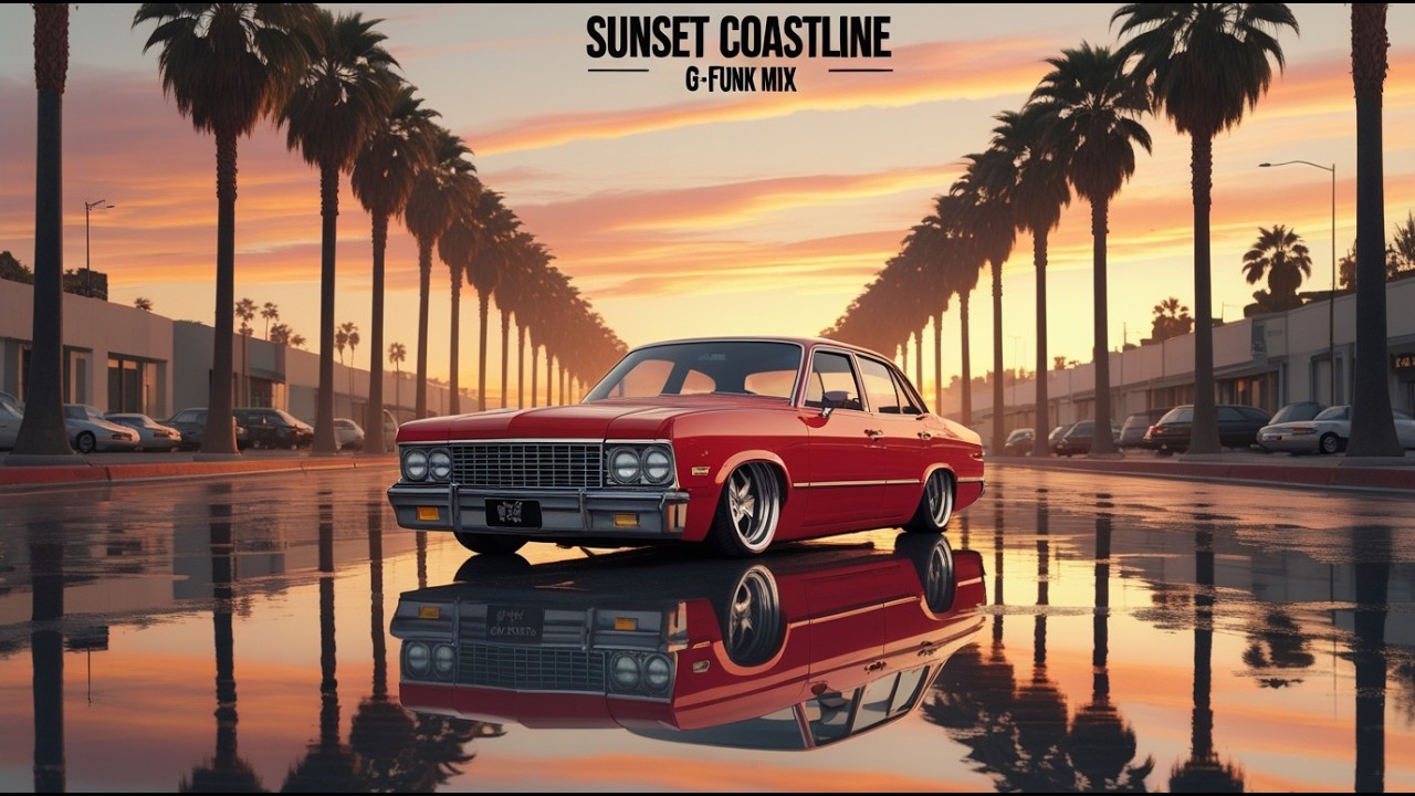 West Coast Sunset Chill Mix – 🌅 Lowriders, Palm Trees & Laid-Back G-Funk Grooves