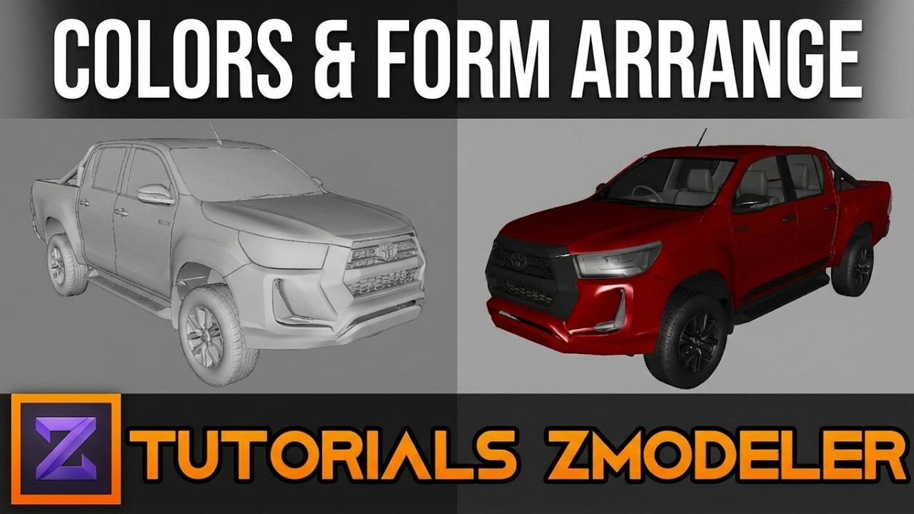 Tutorial: Introduction How to add colors and arrange the form