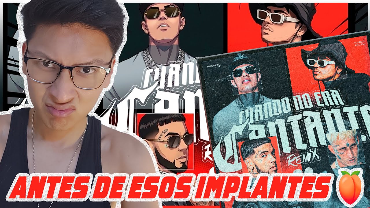 Rección a CUANDO NO ERA CANTANTE (REMIX) // No me vuelvo a enganchar a ninguna serie... 😂