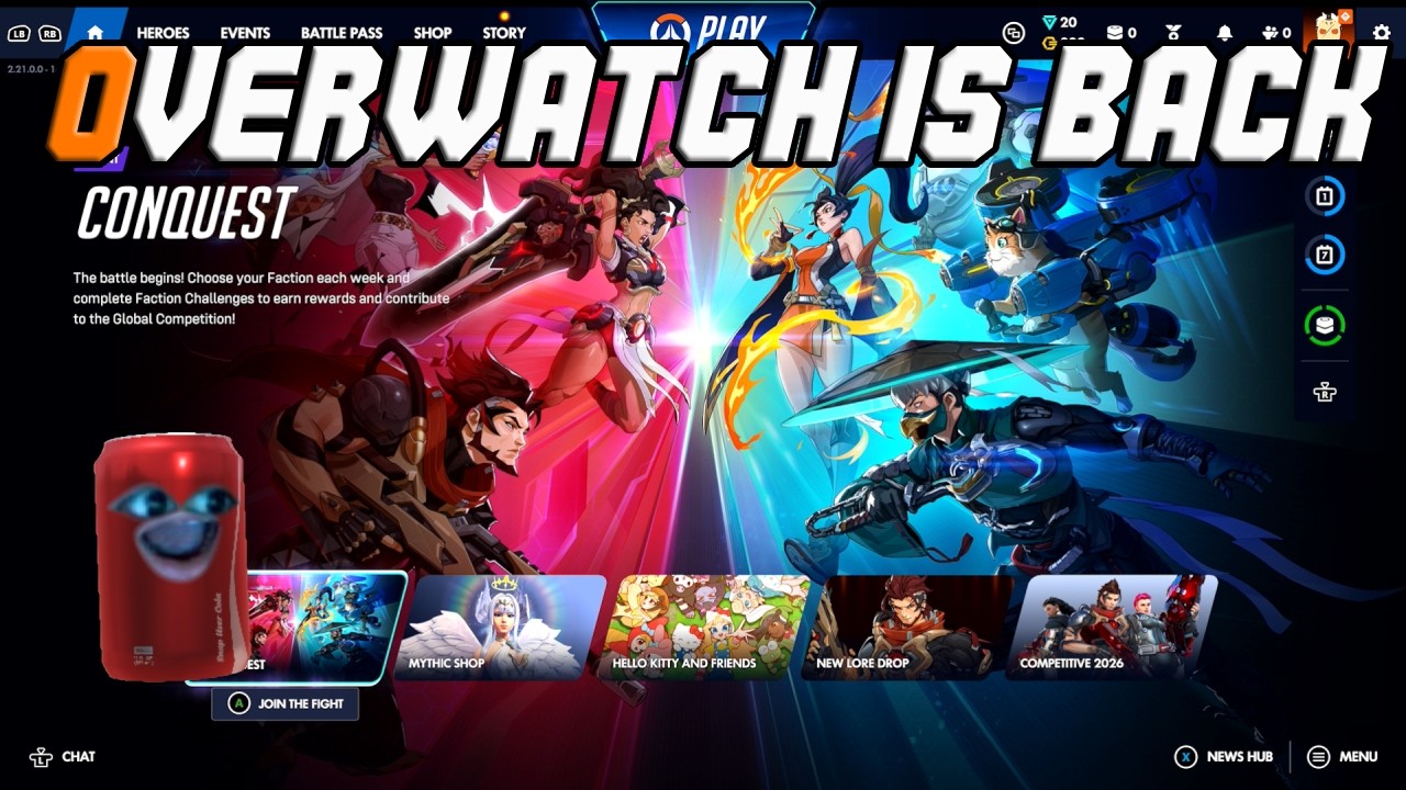 OVERWATCH IS BACK? 