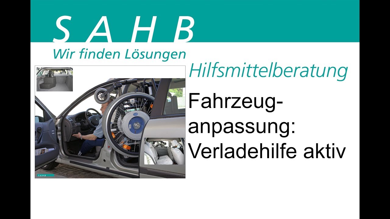 Fahrzeuganpassung Verladehilfen aktiv
