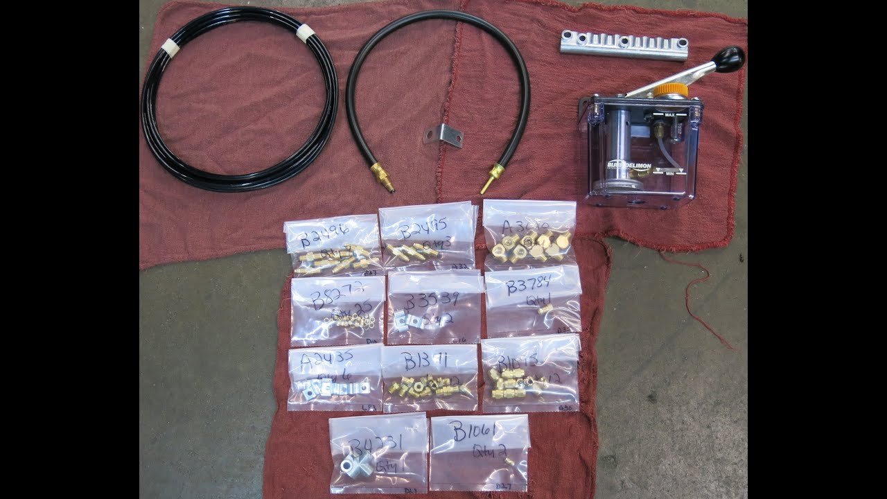 Installing a K1099 Zerk to Bijur Kit