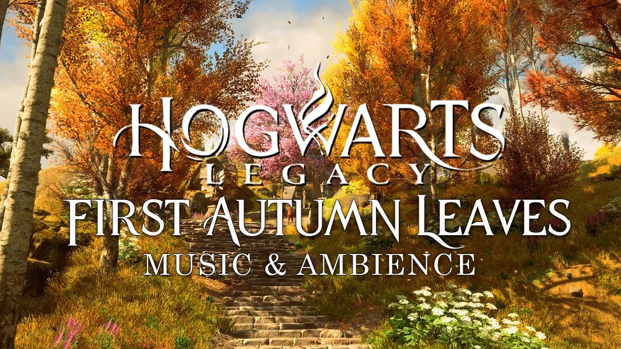 Hogwarts Legacy - First Autumn Leaves at Hogwarts - Calming Harry Potter Music & Cozy Fall Ambience