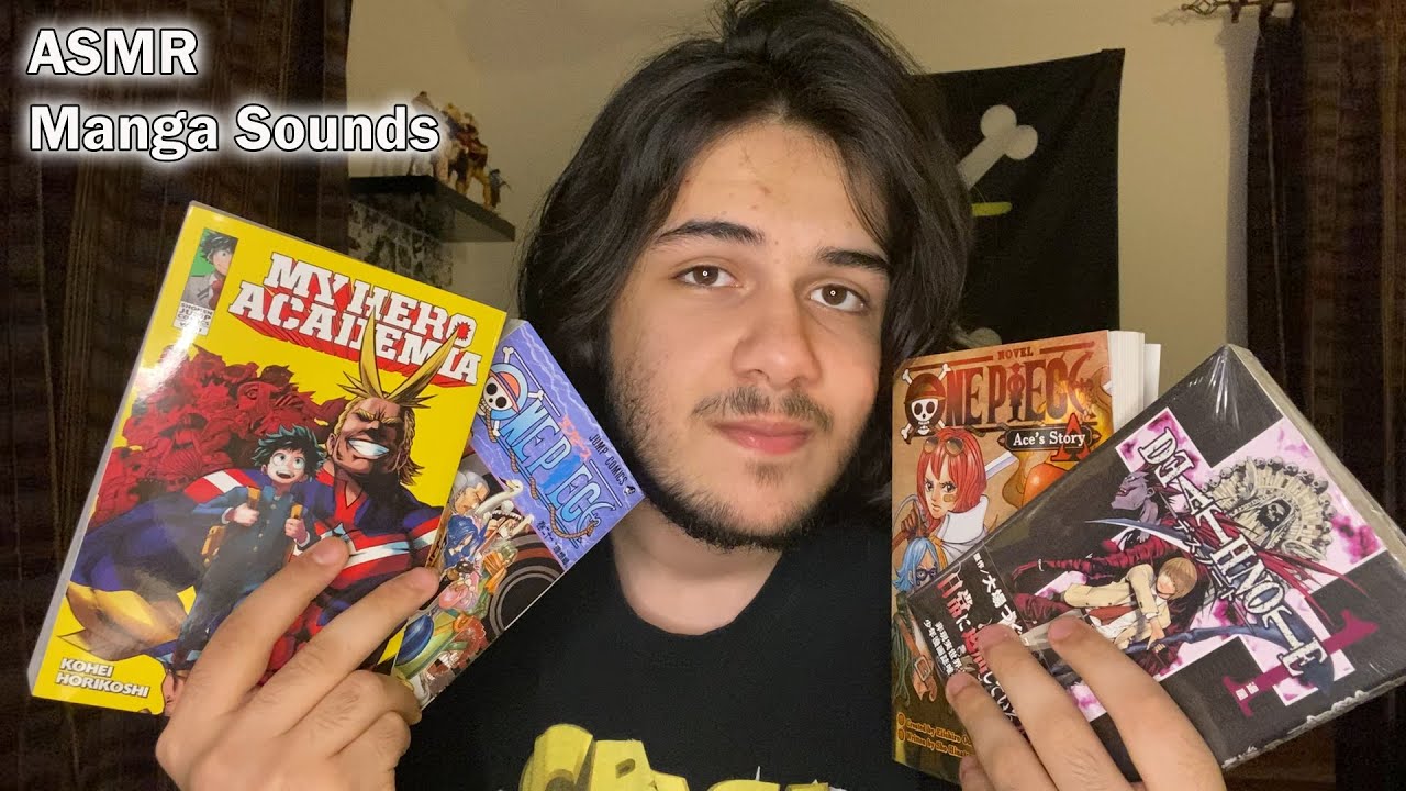 ASMR Fast & Aggressive Manga Sounds | Tapping, Gripping & Page Turning