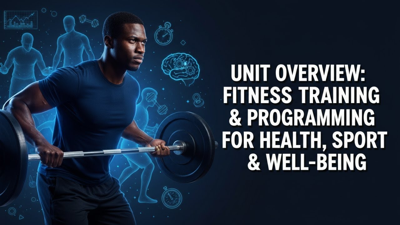 Unit Overview: Fitness Training & Programming for Health, Sport & Well-Being | Subjects Simplified