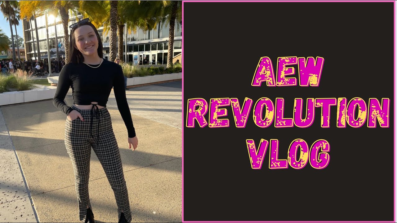 The Hot Tag with Izzy 2022 AEW Revolution Vlog