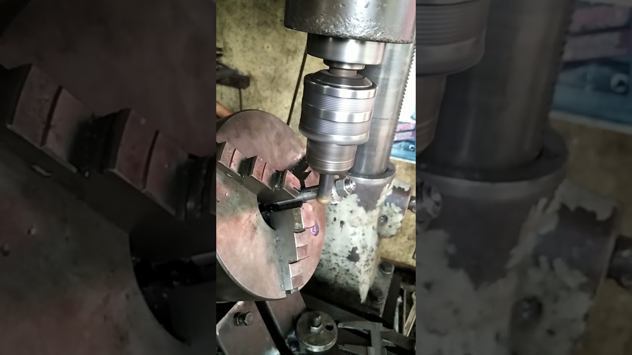 Cara membuat Roda Gigi Heliks | Frais | How to make Helical Gears Manual with Rotary Table | Part I