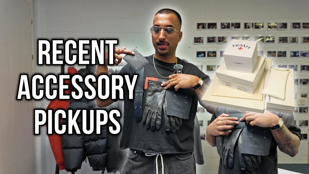 Recent accessory pickups (Margiela, Noah x Timex, A. Society)