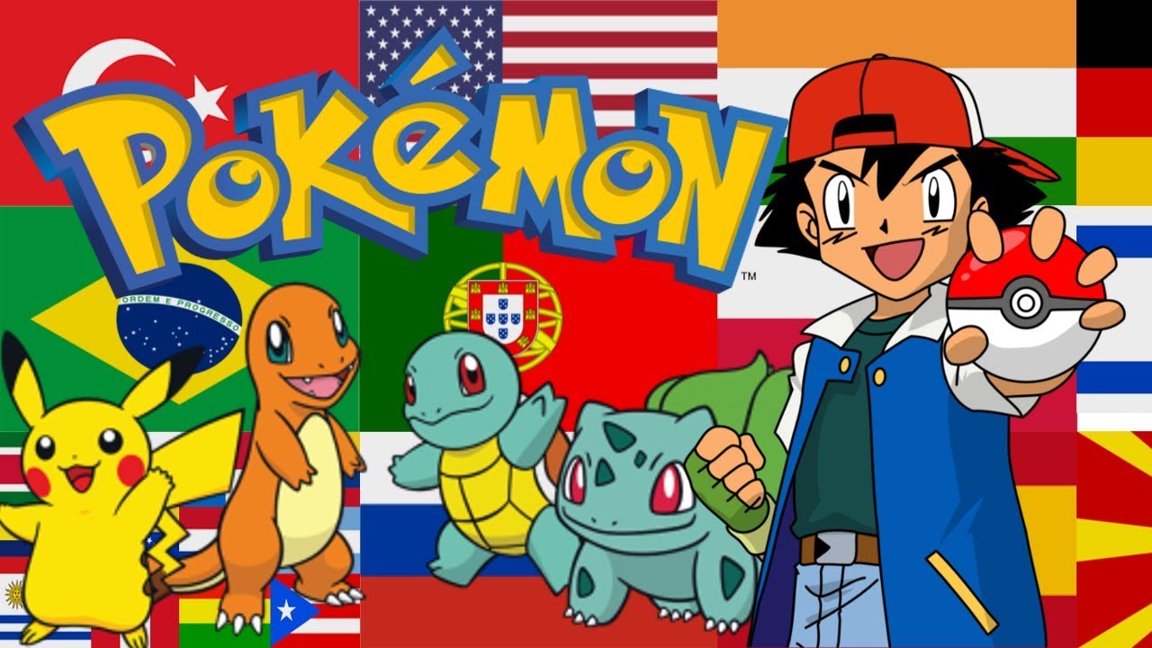 Pok&eacute;mon Opening - multiple languages