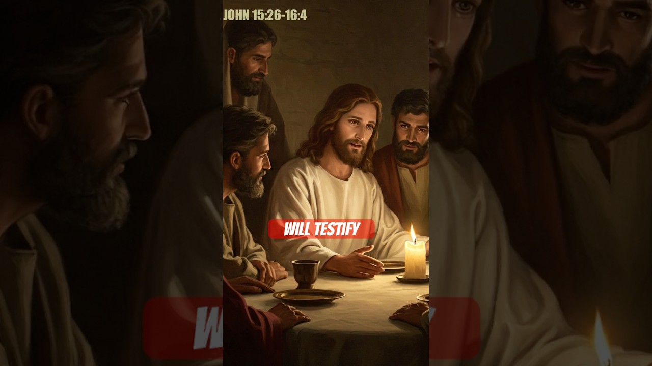Today&rsquo;s Gospel Reading & Reflection | The Spirit of Truth Will Testify #dailygospel #catholicfaith