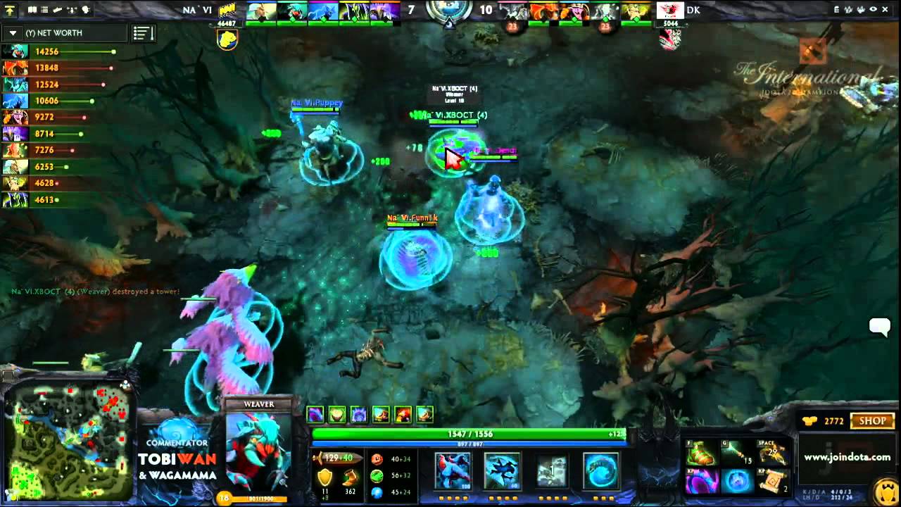 DK vs Na'Vi Game 1   The International 3 Group Stages   Tobi Wan & Waga