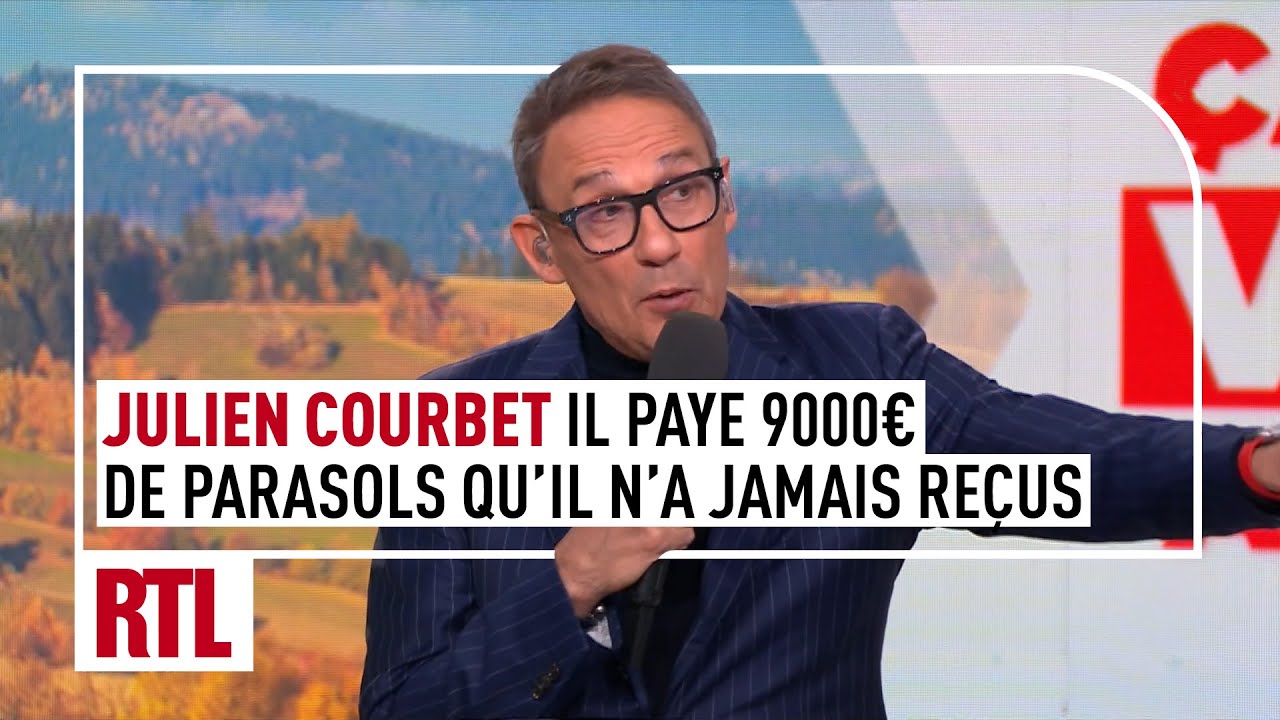 Julien Courbet: he paid &euro;9,000 for parasols he never received.