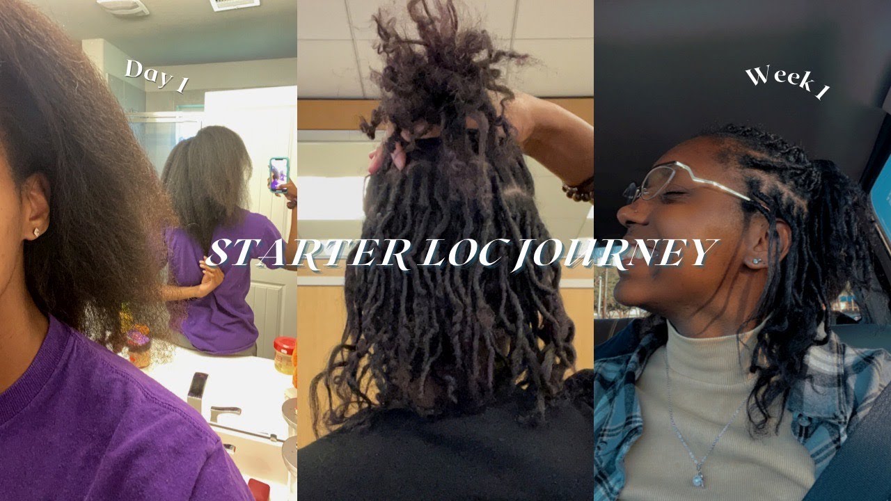 Come with me | Day 1 Coil Starter Lots on 4C Medium Length Hair + 1 week update | Life With Chelsea