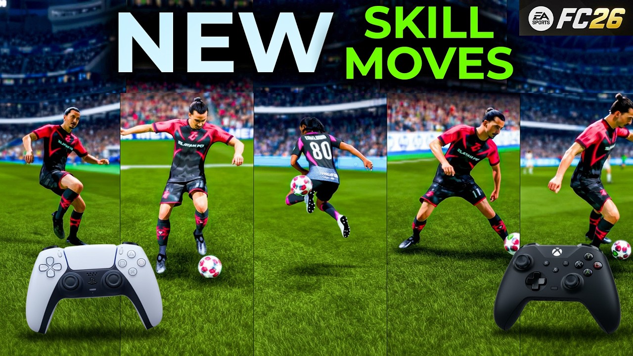 EA FC 26 ALL NEW SKILL MOVES TUTORIAL