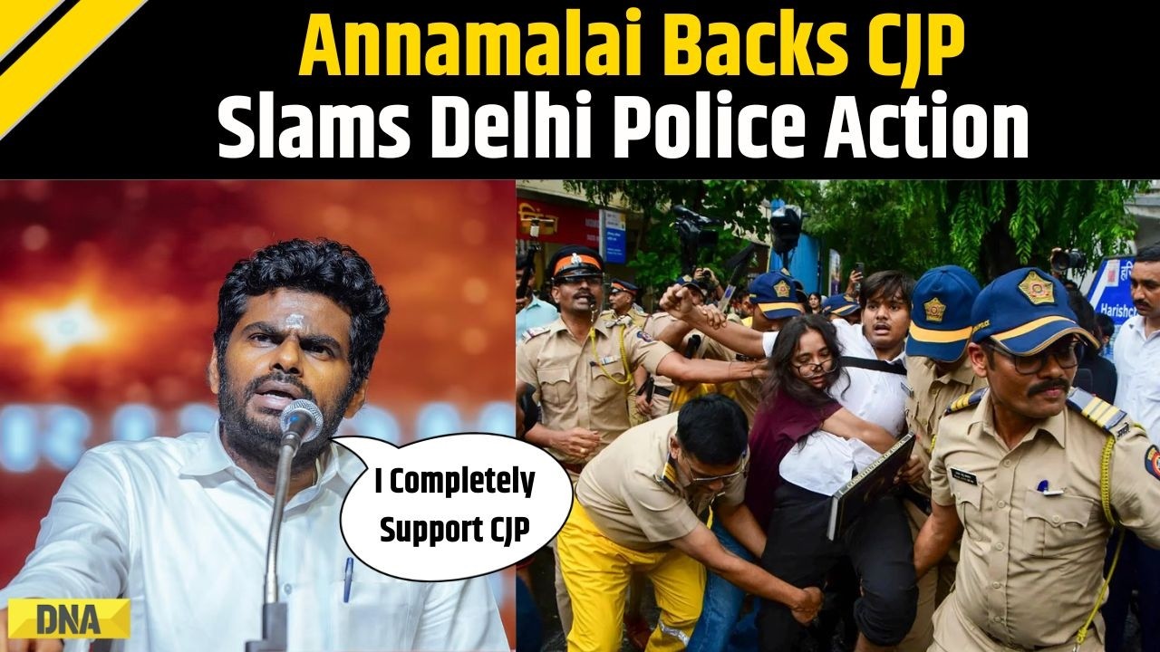 CJP Protest: Ex-BJP Leader K Annamalai&rsquo;s Backs CJP In Delhi Protests |  Abhijeet Dipke