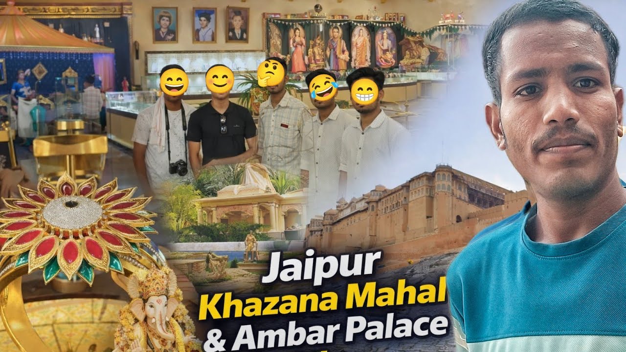 Khajana Mahal & Amber Palace Vlog Jaipur | Royal Jaipur Tour