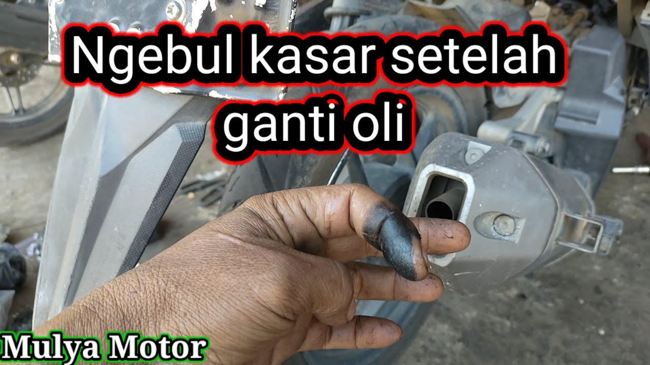 Vario ngebul setelah ganti oli