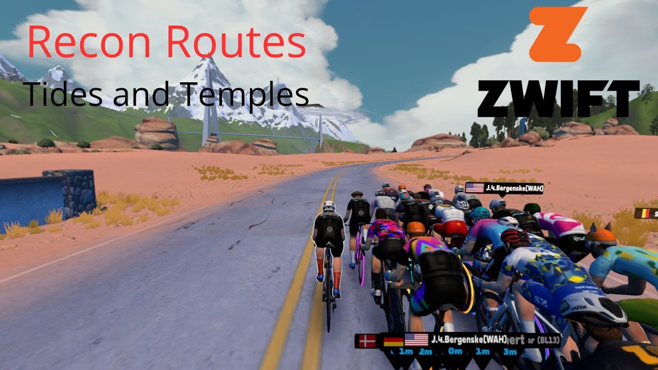 Zwift - Tides and Temples: Recon Tips and more