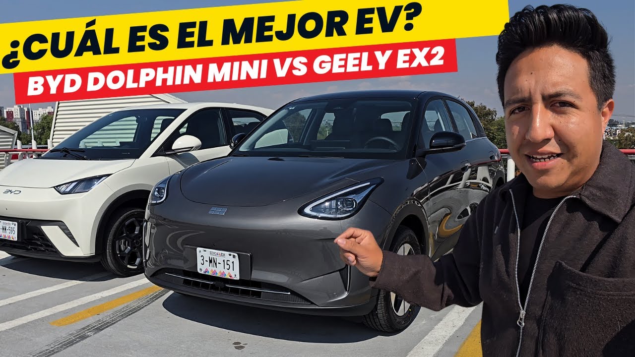 ¿El MEJOR AUTO ELÉCTRICO por MENOS de $400,000? BYD DOLPHIN MINI vs GEELY EX2 (Lo que NADIE DICE)