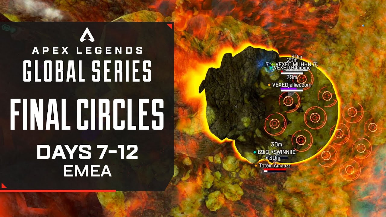 ALGS EMEA Final Circles | Days 7-12 | Team Empire, Players, K1CK, Rascals, SCARZ, 789 | Apex Legends