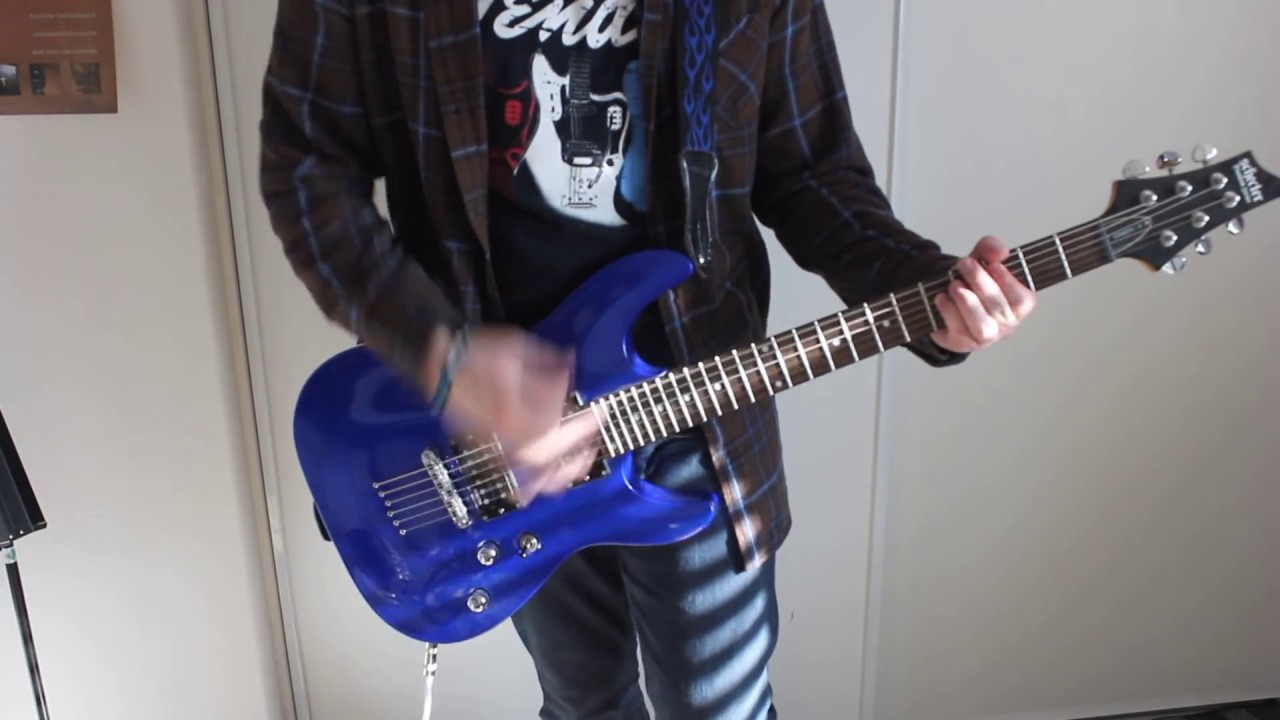 Skillet - Feel Invincible - Guitar cover (With solo)