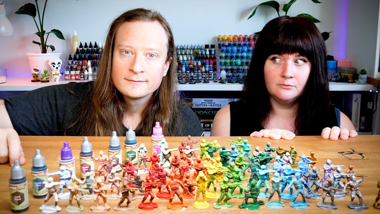 Undershot Shading? Testing every shade color with Brent from @GoobertownHobbies