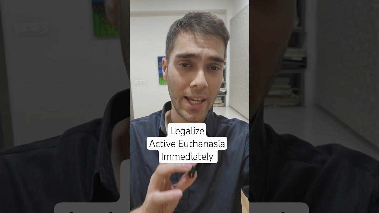 Legalize Active Euthanasia Immediately!