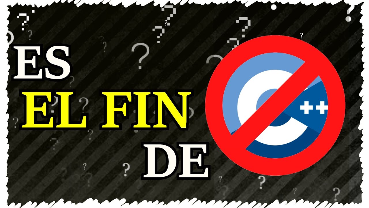 ¿Es el fin de C++?