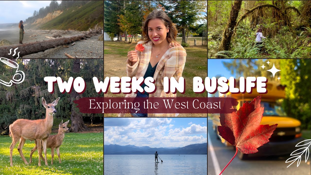 Our West Coast road trip | Buslife 🚌🌲