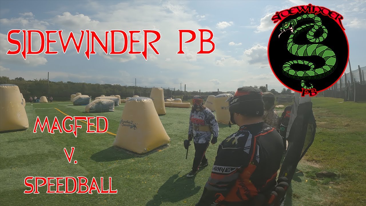 Magfed vs Speedball @ Paintball Country