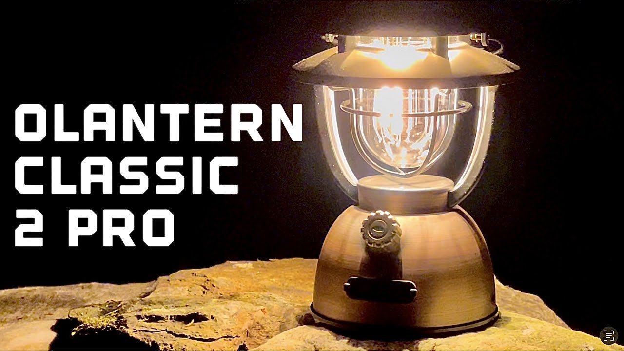 The Olantern classic 2 pro overview with outdoor footage rechargable lantern