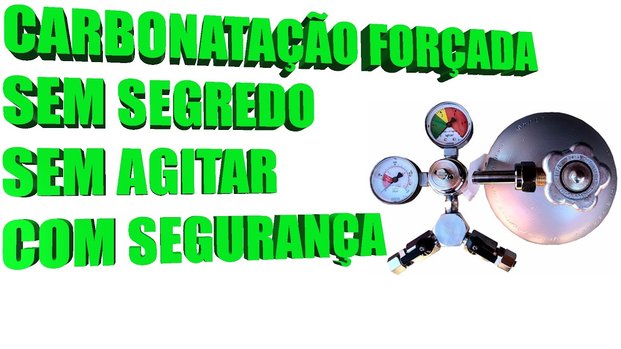 CARBONATAÇÃO FORÇADA: É MAIS SIMPLES DO QUE PARECE! (SEM AGITAR, ABAIXO DE 1,5KGF E SEM SEGREDOS)