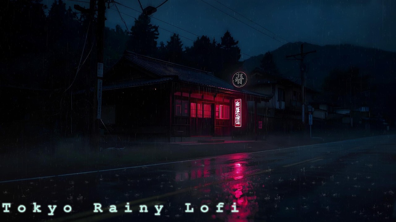 🔴 LIVE —  focus relaxing Japanese Lo-Fi 🌧️ Tokyo Night