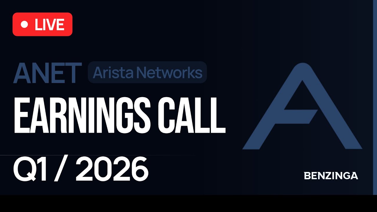 Arista Networks Q1 FY26 Earnings Call | $ANET | 🔴 WATCH LIVE
