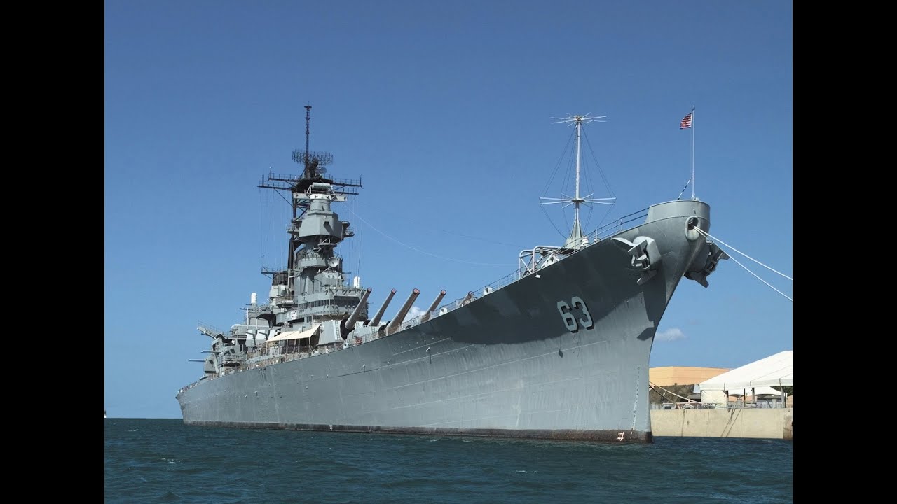 USS  Missouri (BB-63). Iowa-class battleship