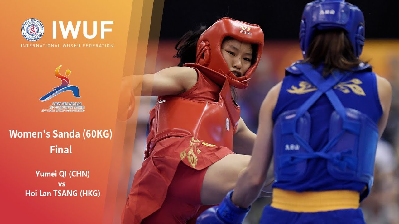 15th WWC Women's Sanda 60kg Final - (Yumei QI  VS. Hoi Lan TSANG)