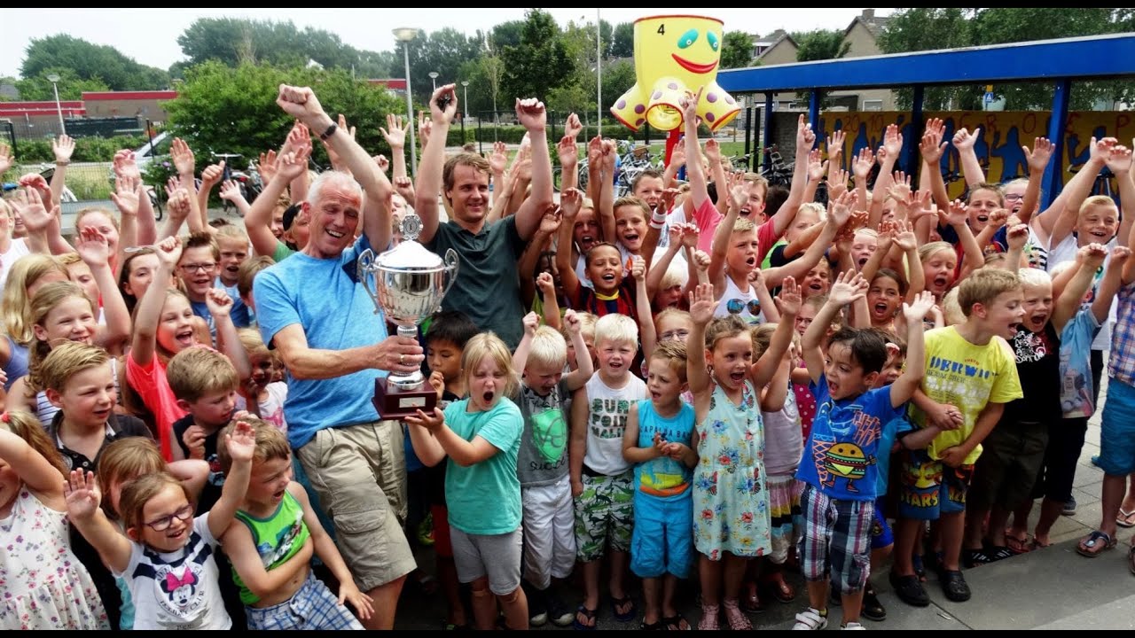Beker voor actiefste school Nissewaard - CBS Merula / Heenvliet 2015