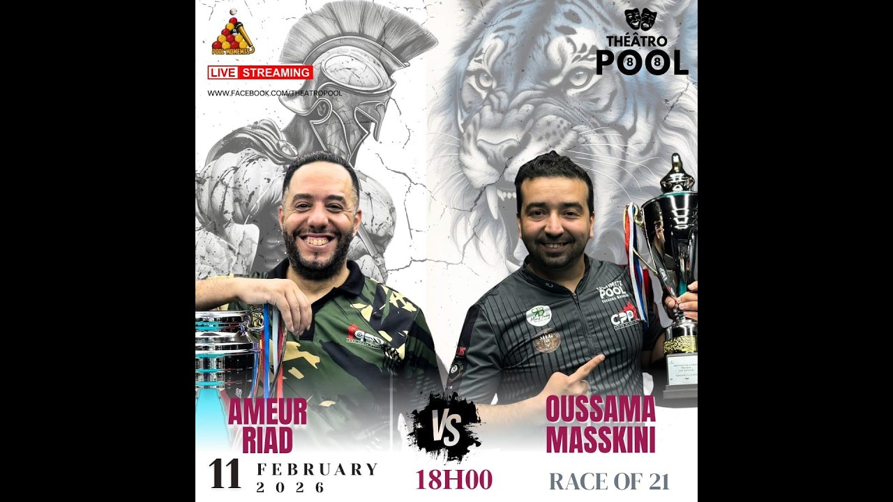 Ameur Riad vs Oussama Masskini   Race to 21