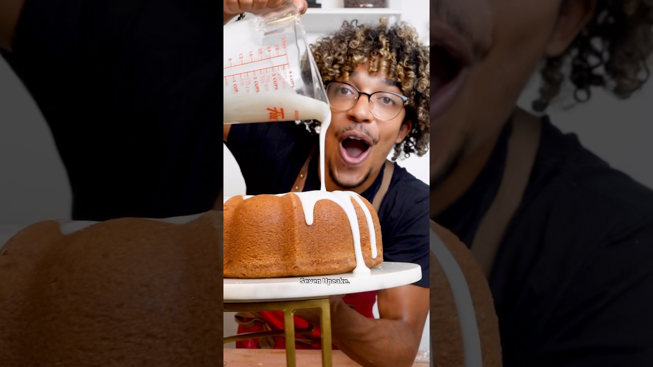 7UP Pound Cake. So moist, and easy!
