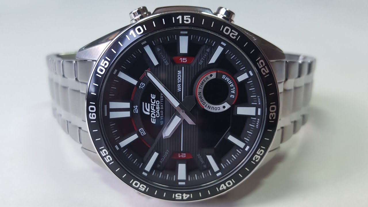 CASIO EDIFICE EFV-C100D-1A. Обзор\Review